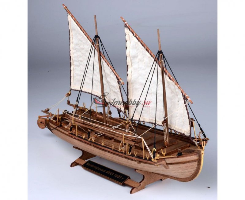 "Master korabel" модель сборная "Канонерский Йол 1801 год"