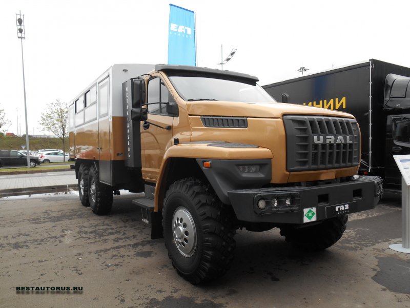 Урал 4320 Некст газовый с кунгом