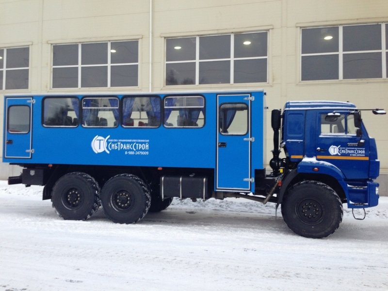 КАМАЗ 43118 вахтовка 4х4