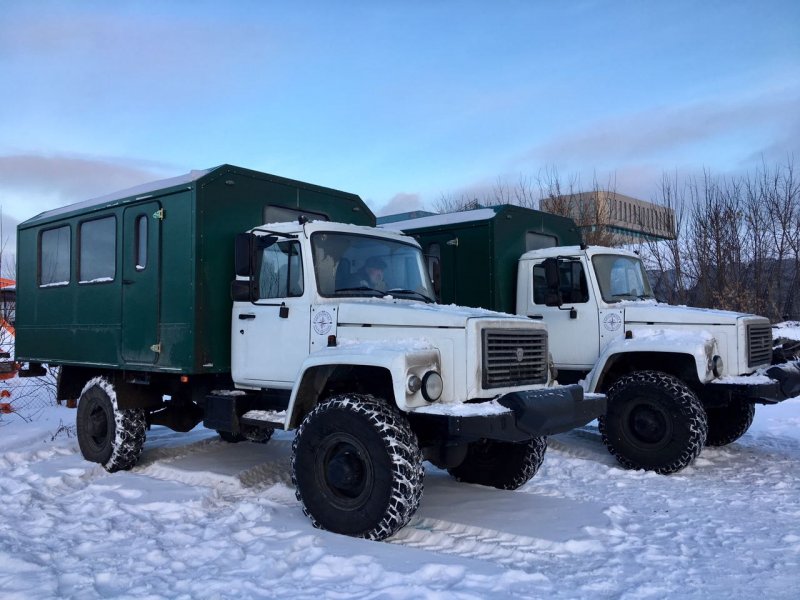 ГАЗ вахтовка 4х4