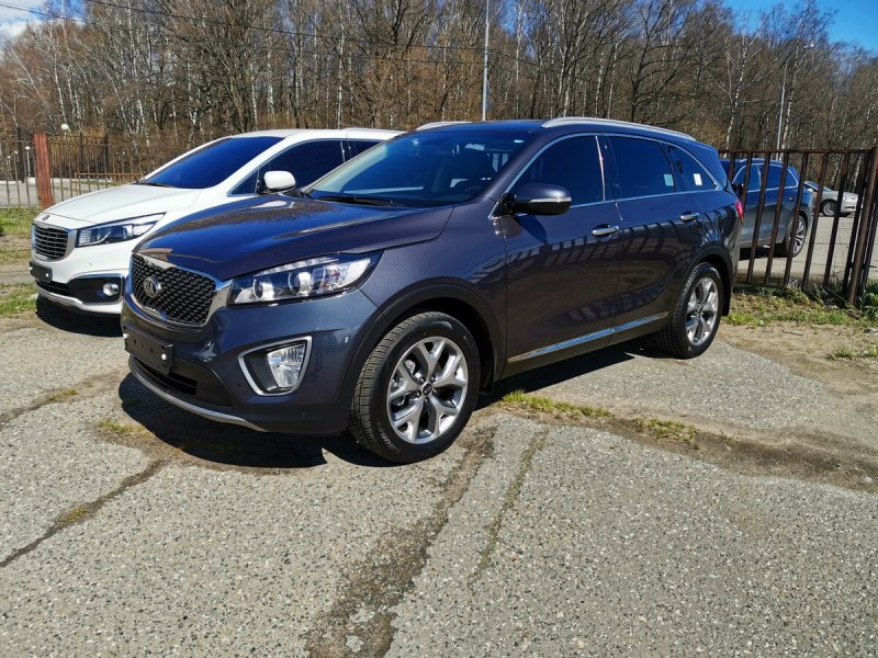 Sorento Prime серая 2015