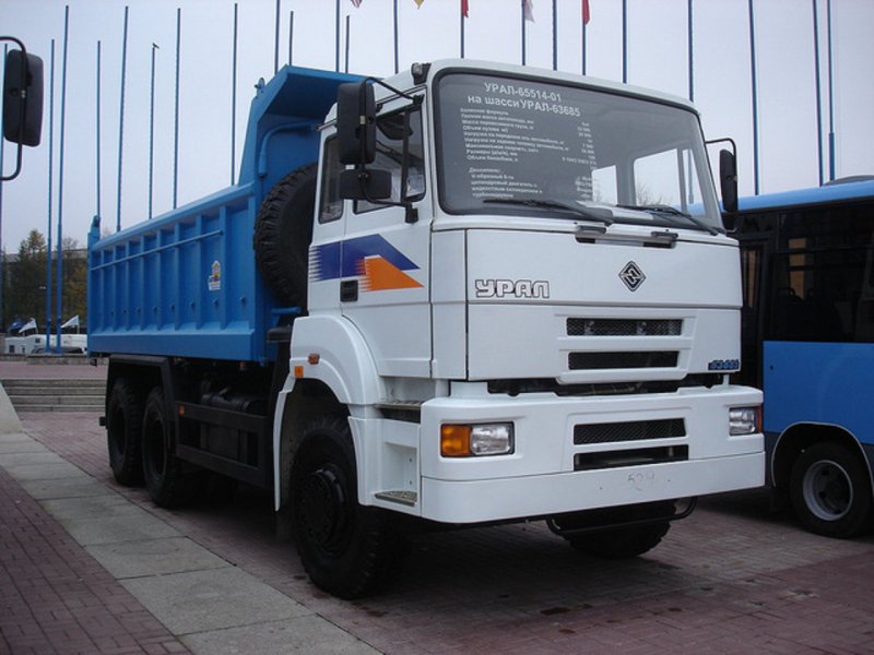Урал самосвал 20 тонник 63685