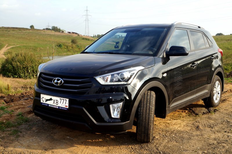 Хюндай Creta черная