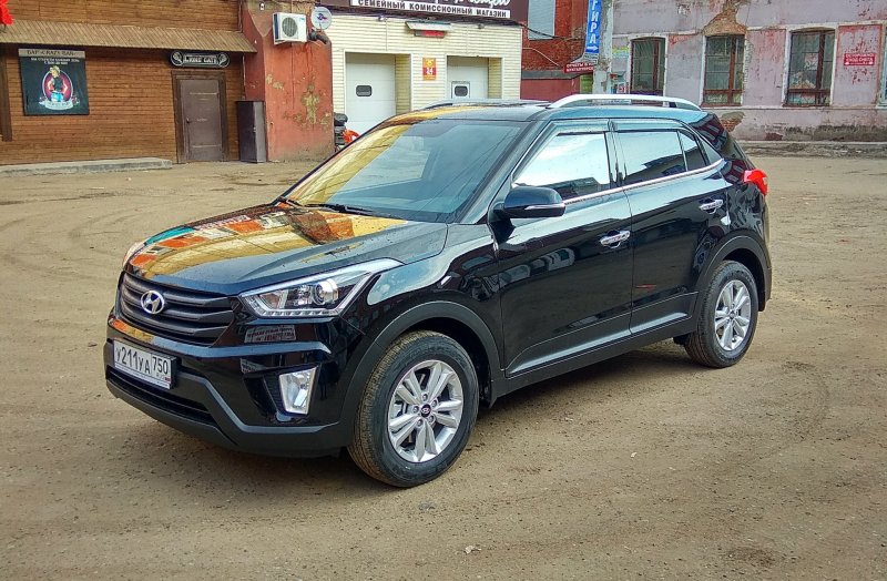 Hyundai Creta 2016 черный