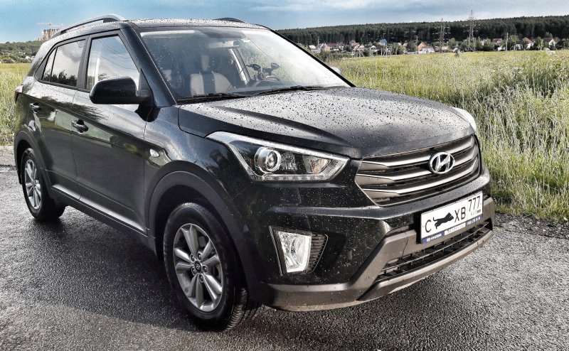 Hyundai Creta 2017 черный