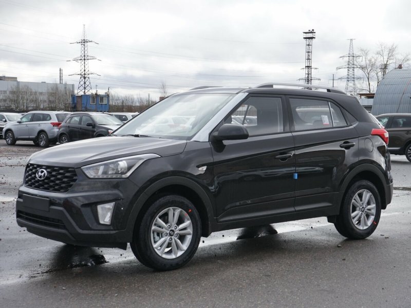 Hyundai Creta 2020 черная
