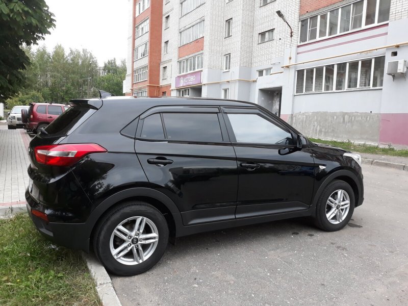 Hyundai Creta черный цвет