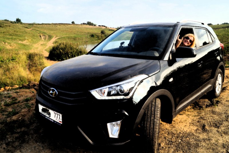 Hyundai Creta черно