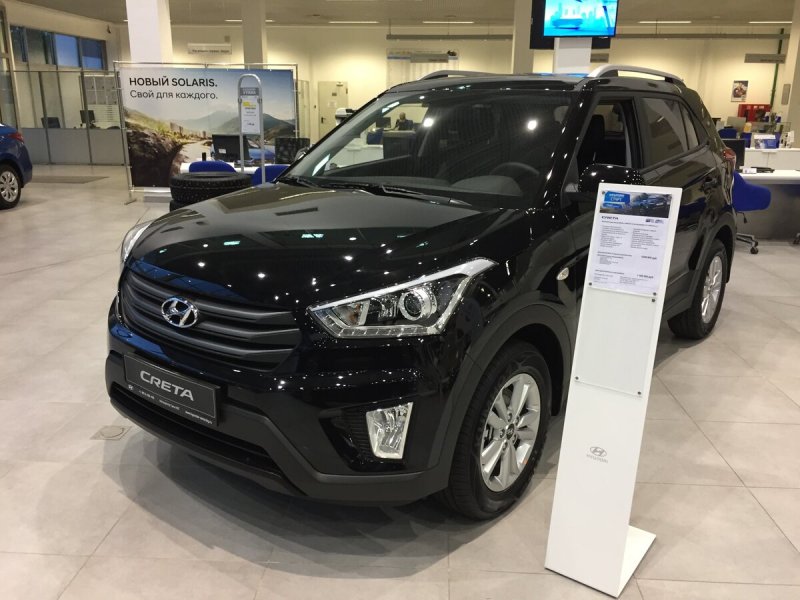 Hyundai Creta 2017 черный