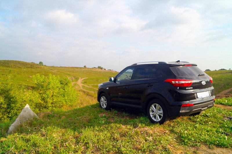 Хюндай Creta черная