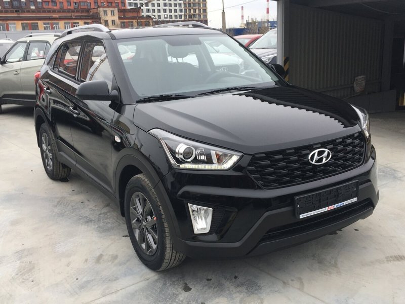 Hyundai Creta 2020 черная
