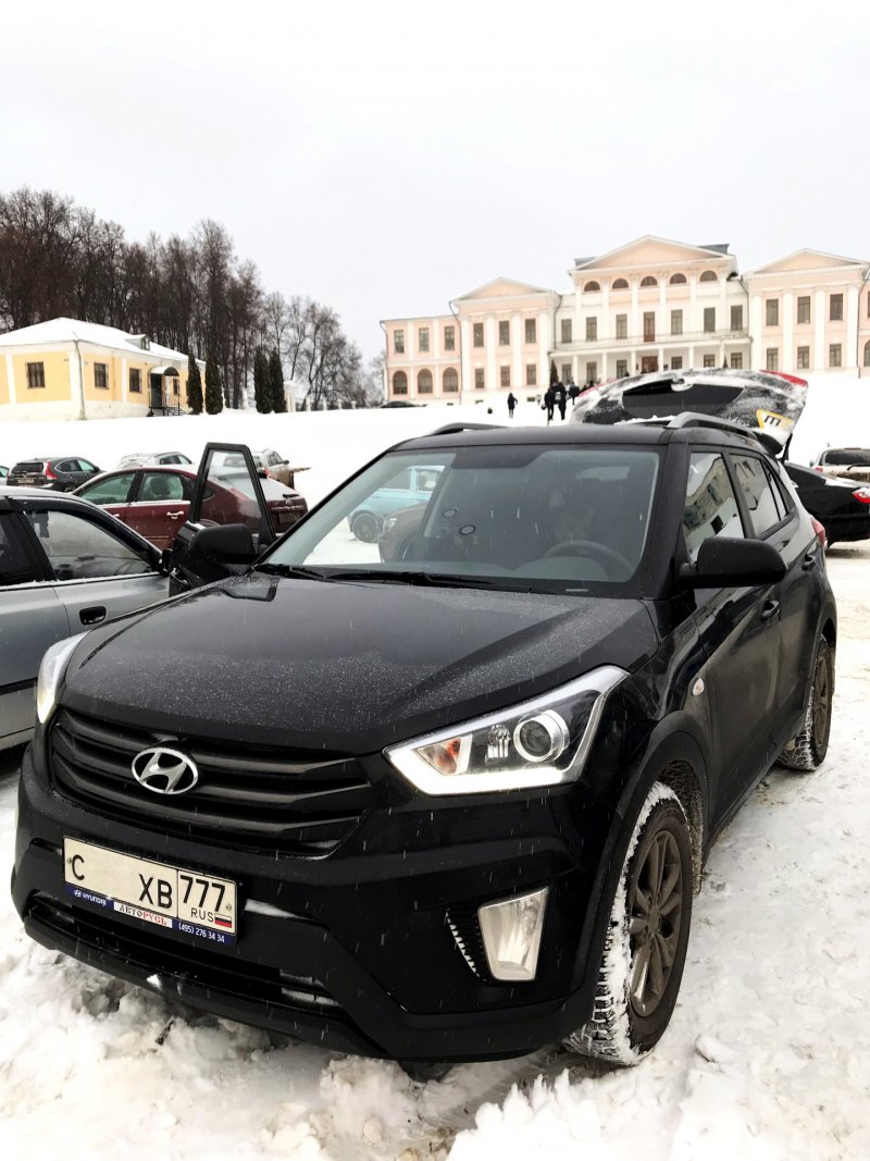 Hyundai Creta черная