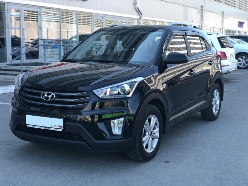 Hyundai Creta 2021 черная