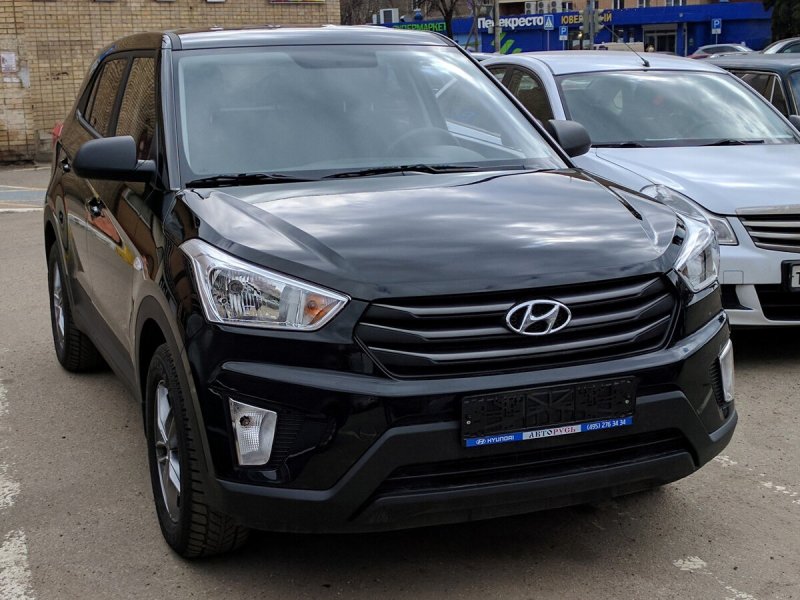 Hyundai Creta 2018 черный