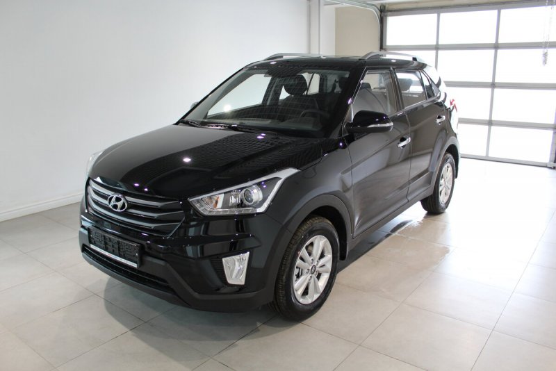 Hyundai Creta чёрная 2.2