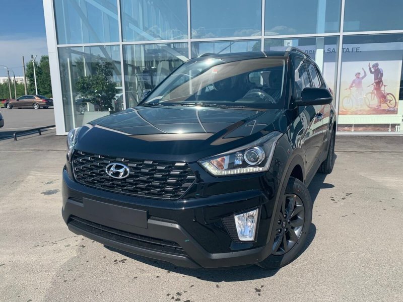 Hyundai Creta чёрная 2.2