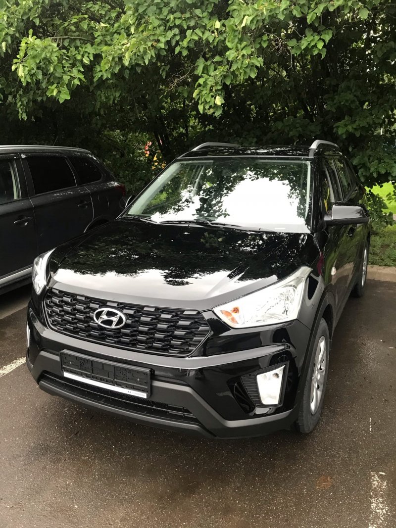 Hyundai Creta 2021 черная