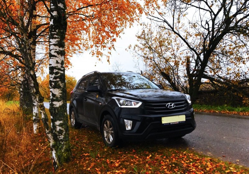 Hyundai Creta черный цвет