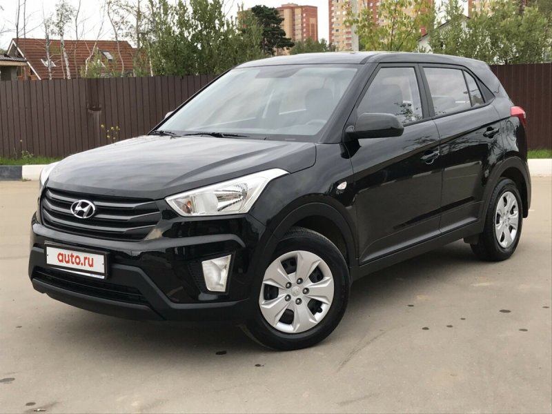 Hyundai Creta черная