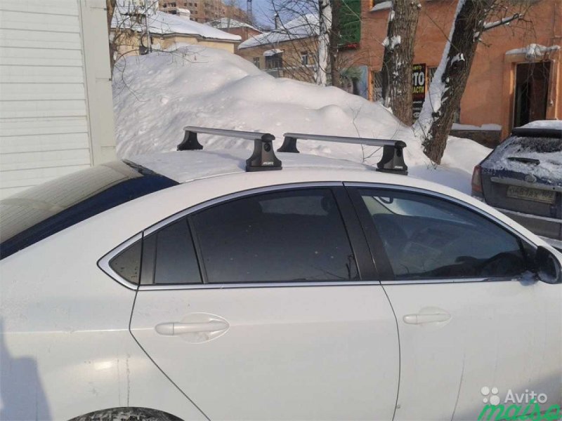 Мазда 6 2007 багажник на крышу Атлант