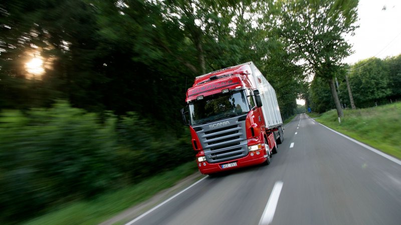 Scania r420 фура горы