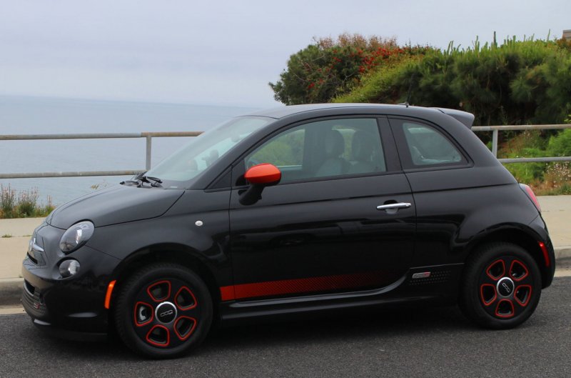 Fiat 500 Abarth Black