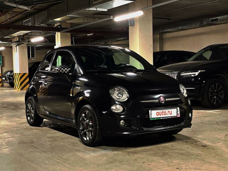 Fiat 500 Black