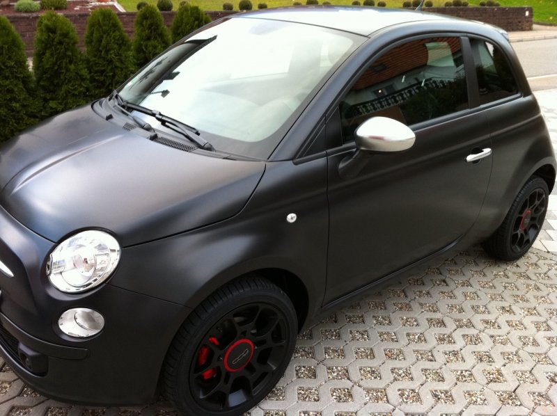 Fiat 500 Black