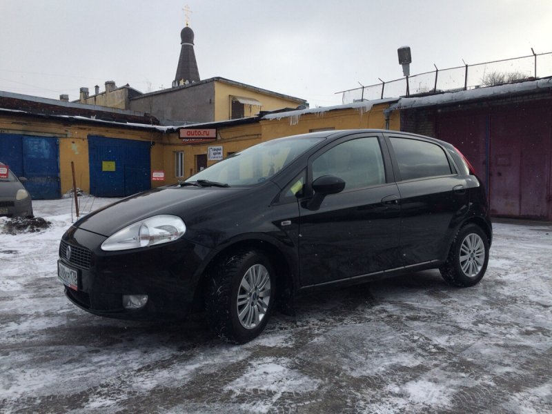 Fiat 500 черный