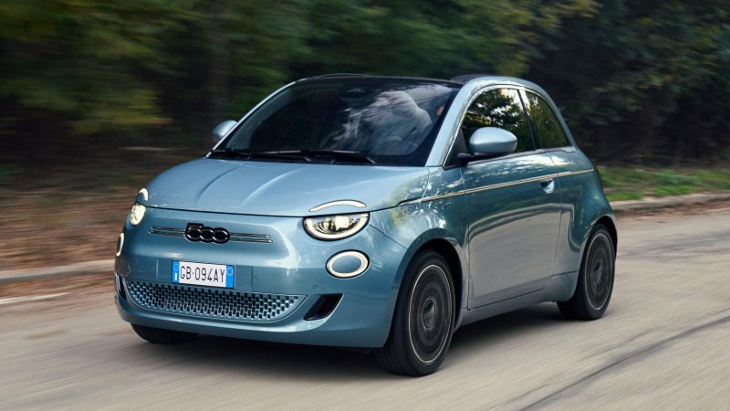 Fiat 500 2021 электро