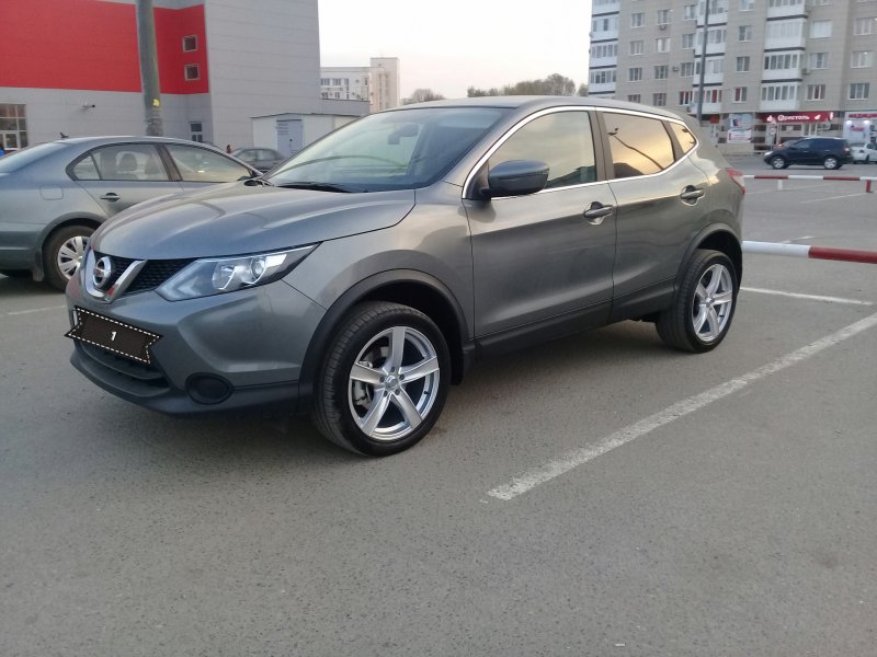 Nissan Qashqai на 18 дисках