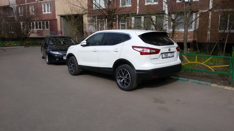 Nissan Qashqai на 18 дисках