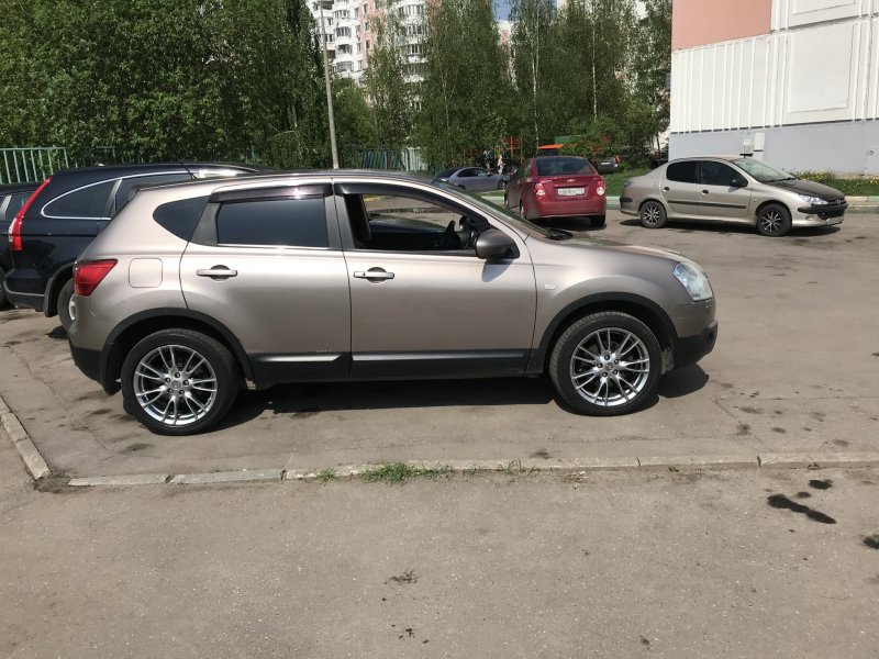 Nissan Qashqai на 18 дисках