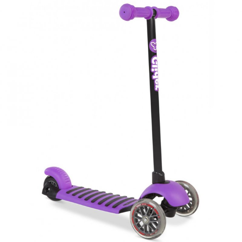 Самокат Yvolution Glider Deluxe фиолетовый