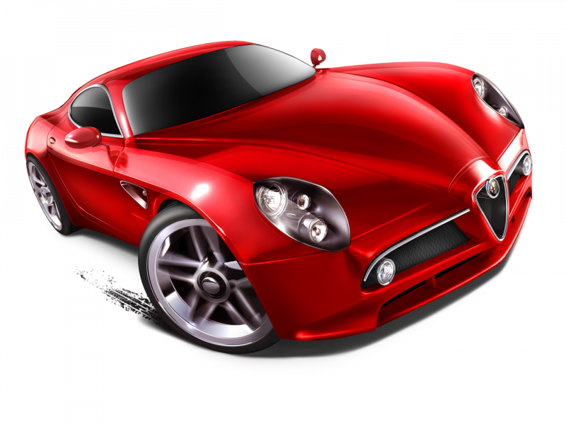 Alfa Romeo 8c Competizione hot Wheels