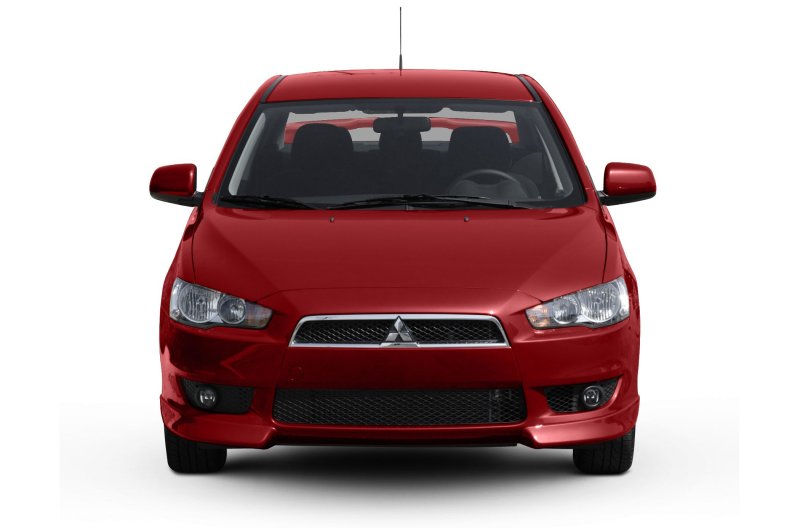 Mitsubishi Lancer красный