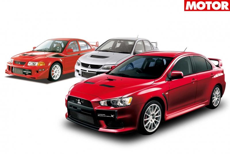 Mitsubishi Evolution 9 и 8