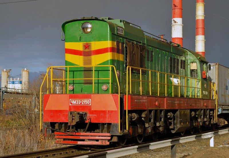 Маневровый тепловоз чмэ3