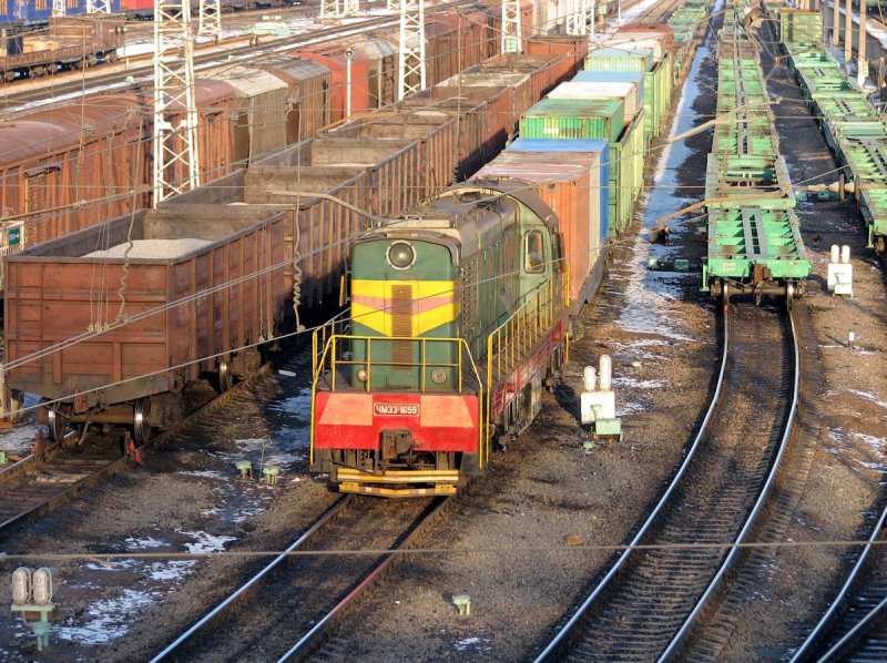 Тепловоз чмэ3 1659