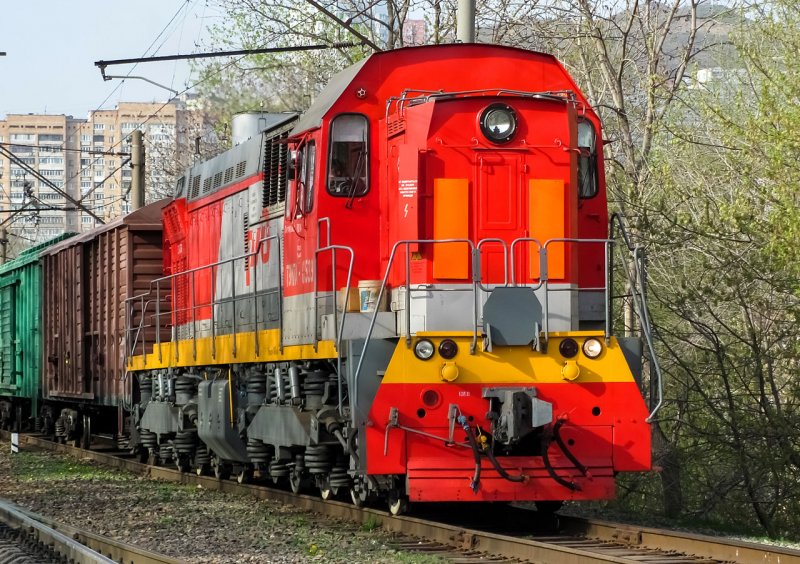Маневровый тепловоз тэм7а