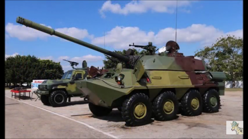 БТР 60 С пушкой