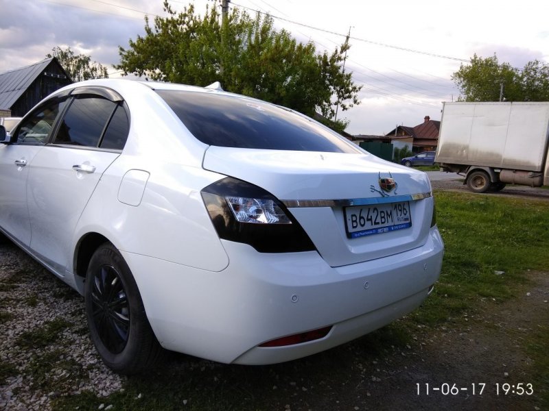 Geely Emgrand ec7 тонированная