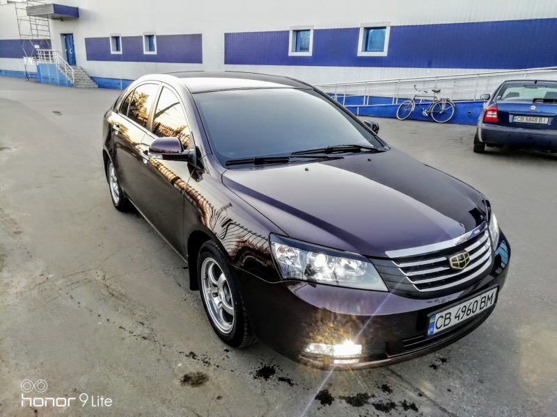 Geely Emgrand ec7 закатанный
