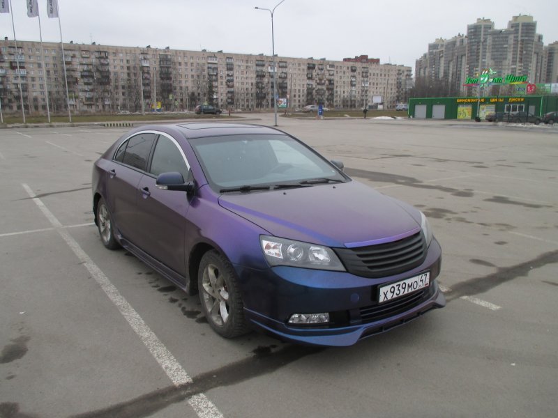 Emgrand ec7 обвес