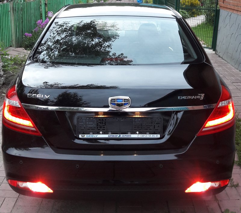 Geely Emgrand ec7 антихром