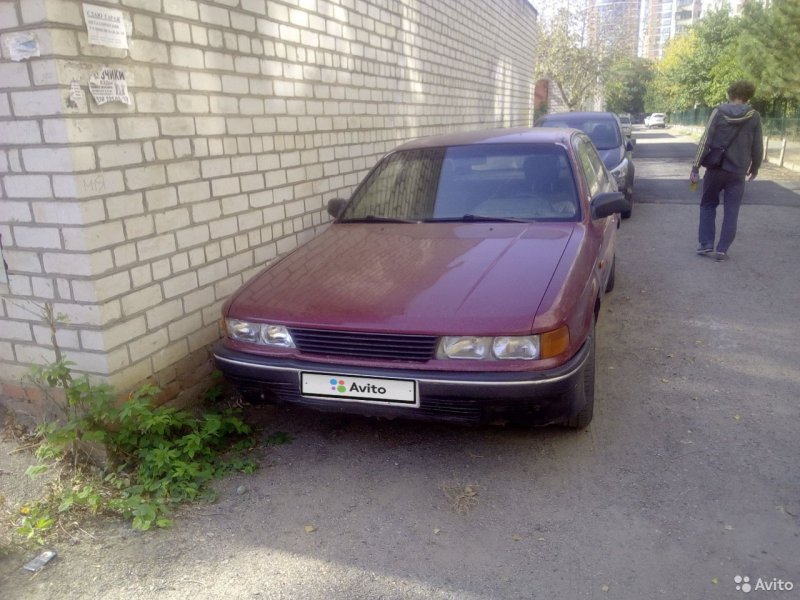 Crash Mitsubishi Galant 6