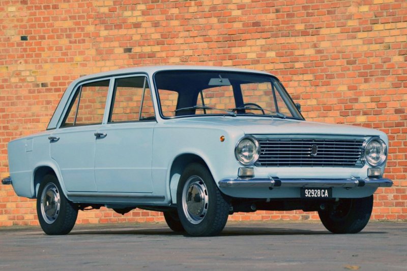 Fiat 124 и ВАЗ 2101