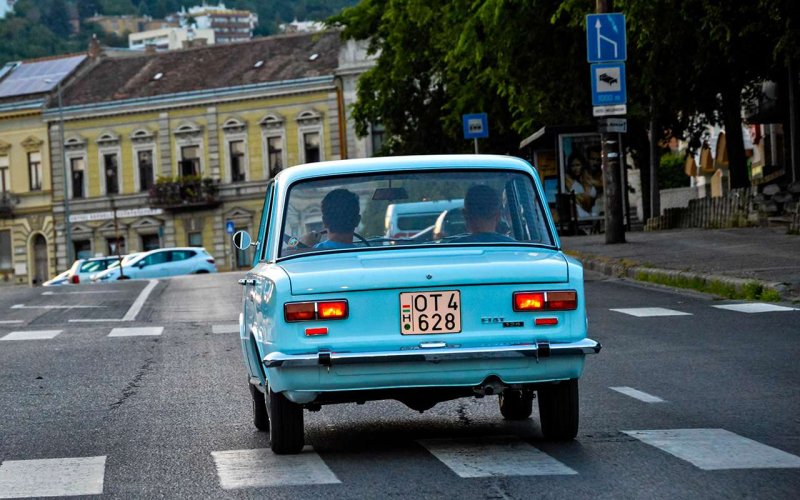 Fiat 124 и ВАЗ 2101