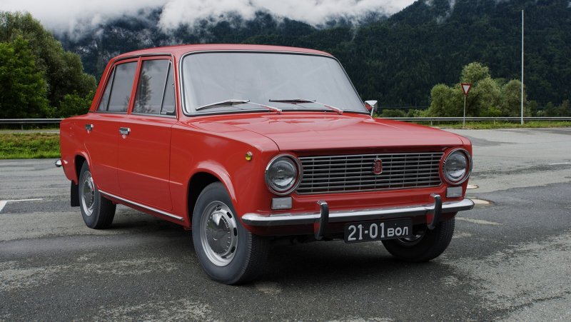 Lada 2101 сзади