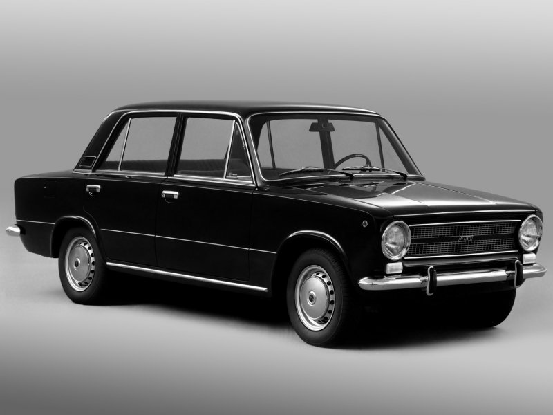 Fiat 124 и ВАЗ 2101